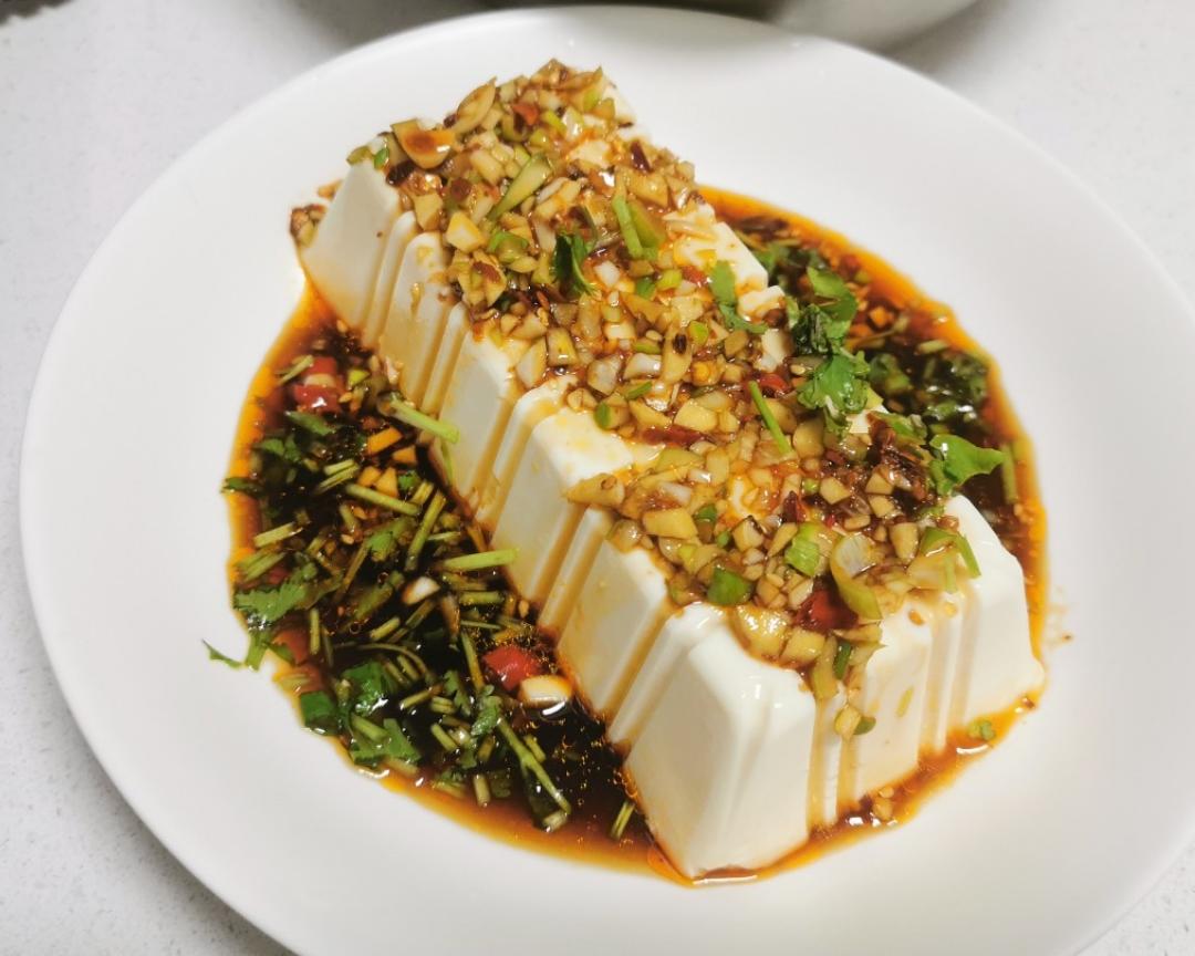 涼拌豆腐 料理做法