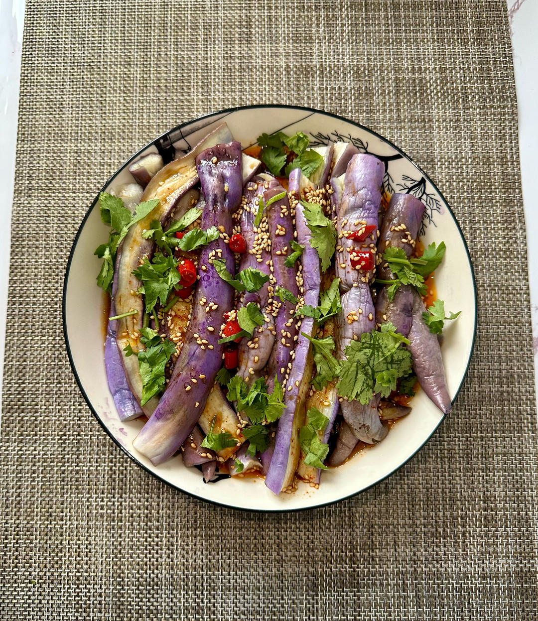 素食涼拌茄子 料理做法