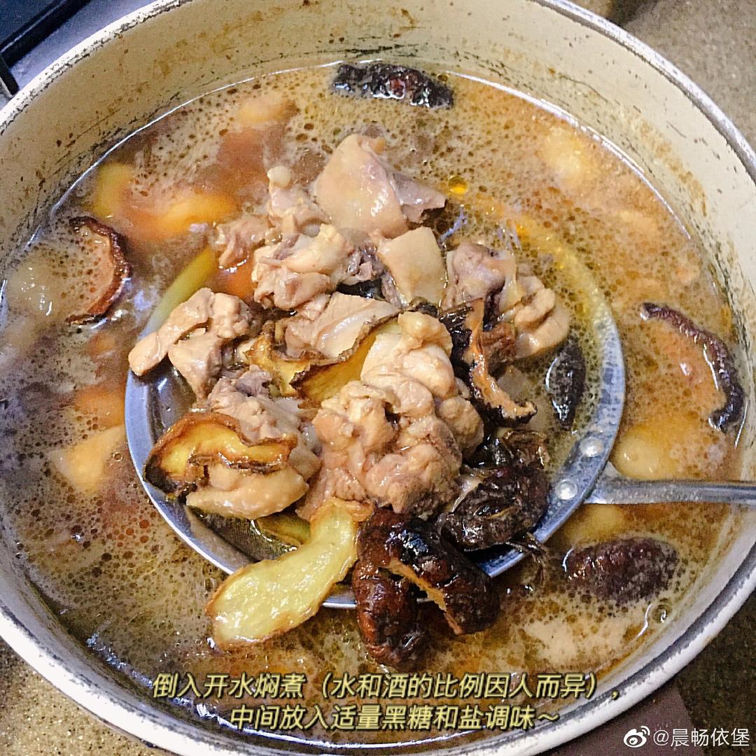 正宗台灣麻油雞湯的做法 步驟4