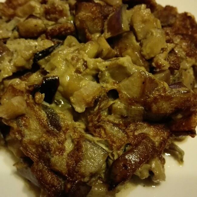 茄子煎蛋（超好吃的）的做法 步驟5
