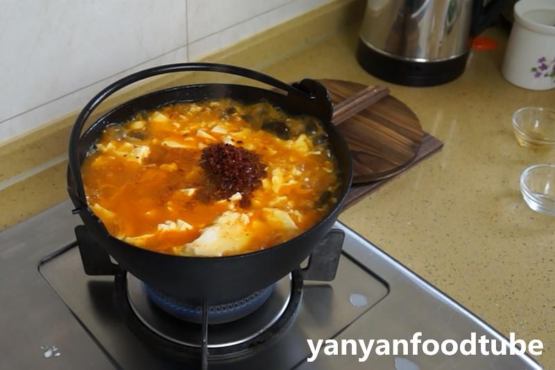 韓式豆腐鍋的做法 步驟10