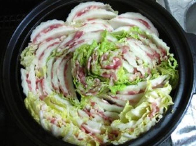 白菜豬肉鍋 食譜做法