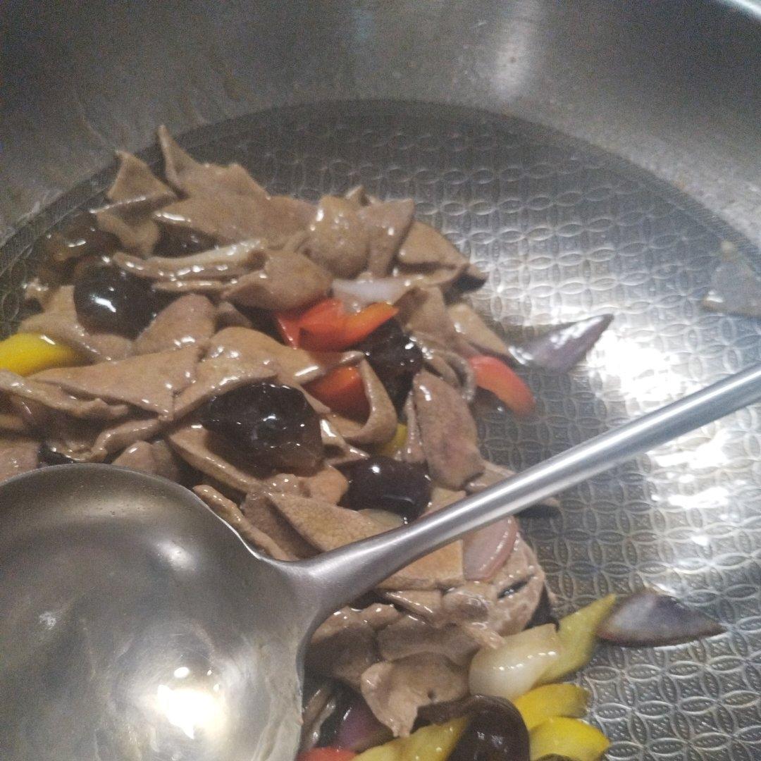 麻油豬肝的做法 步驟18