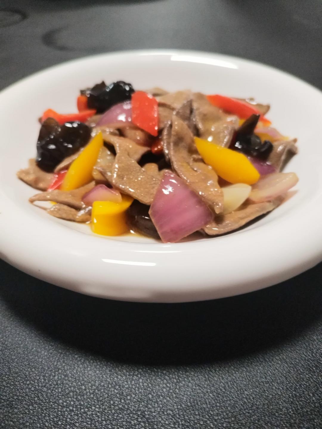 麻油豬肝 食譜做法