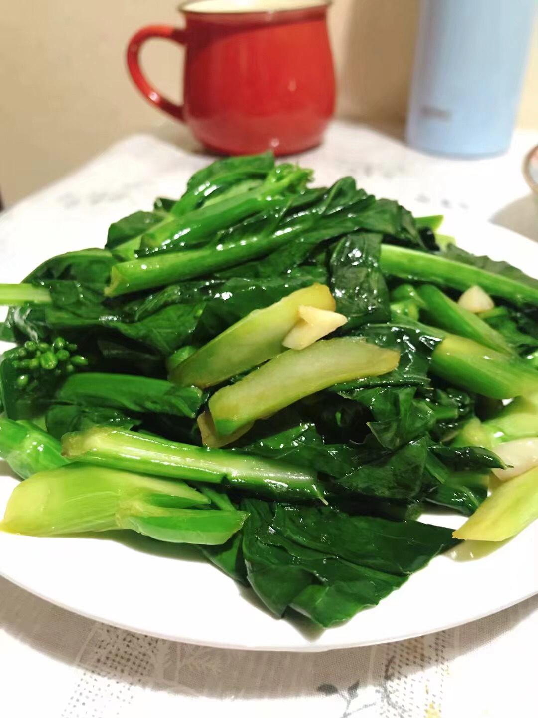 清炒芥蘭食譜做法