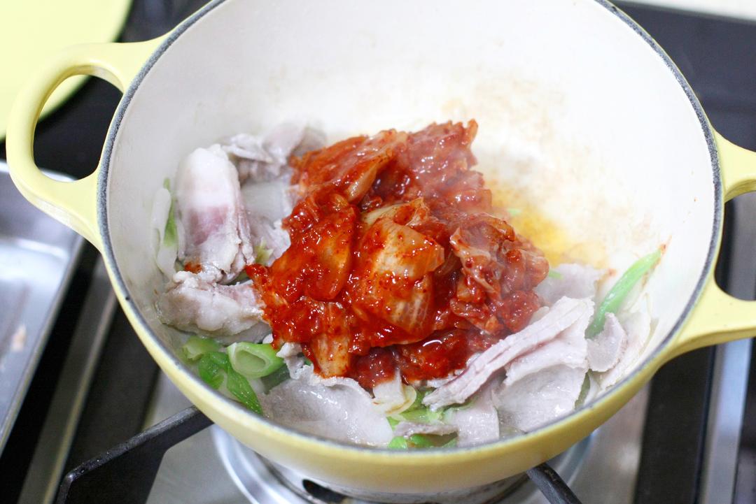 韓國豆腐鍋的做法 步驟4