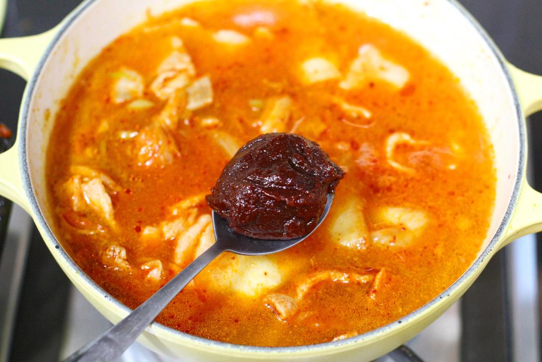 韓國豆腐鍋的做法 步驟6