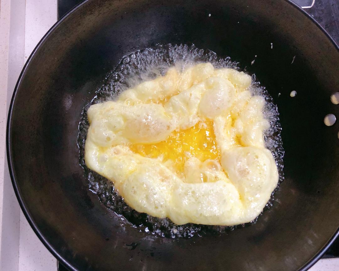 菠菜炒雞蛋的做法 步驟4