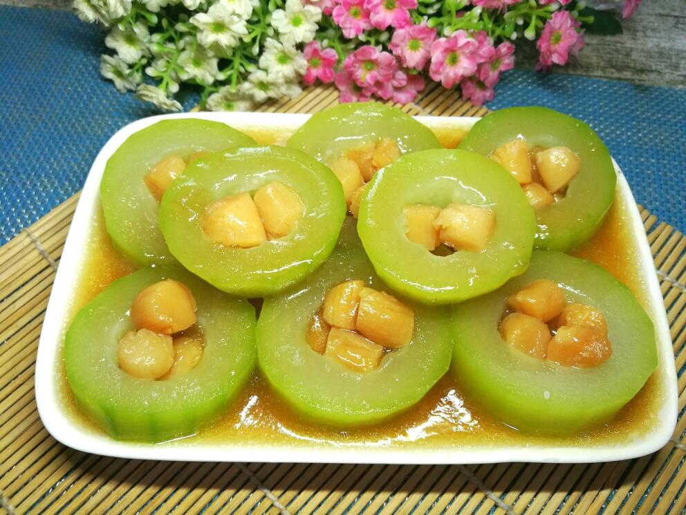 瑤柱蒸節瓜食譜做法