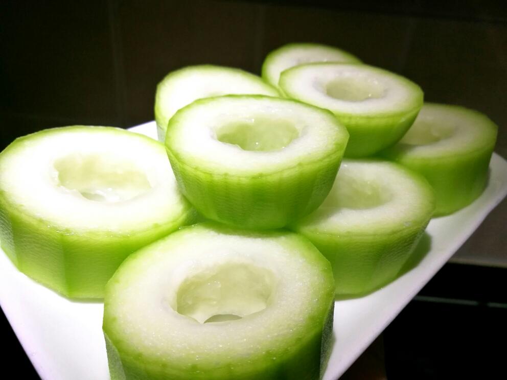 瑤柱蒸節瓜的做法 步驟2