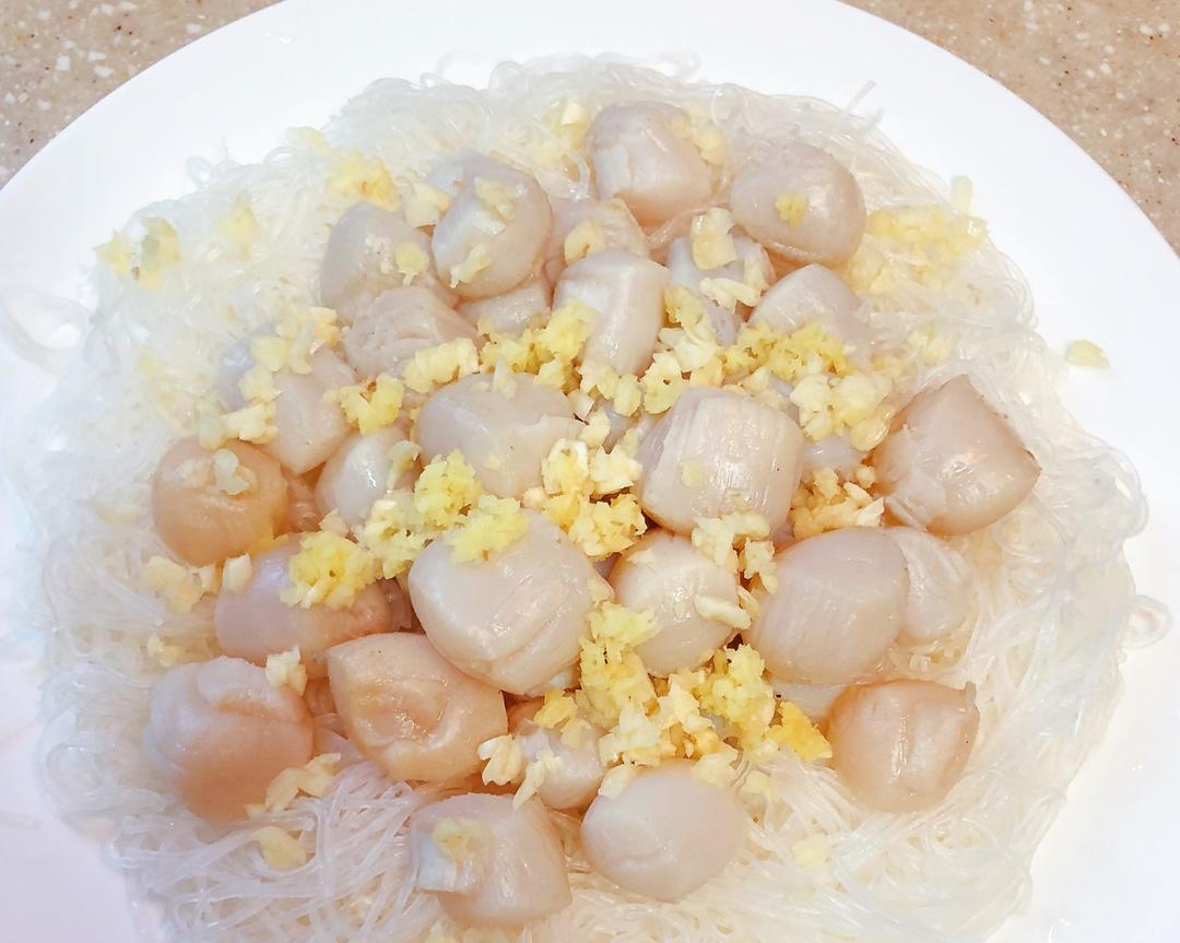 粉絲蒸瑤柱的做法 步驟3