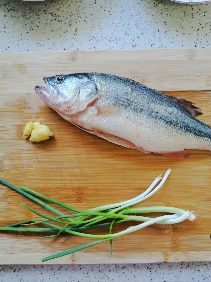 清蒸魚（桂魚、鱸魚、多寶、鯿魚均適用）的做法 步驟1