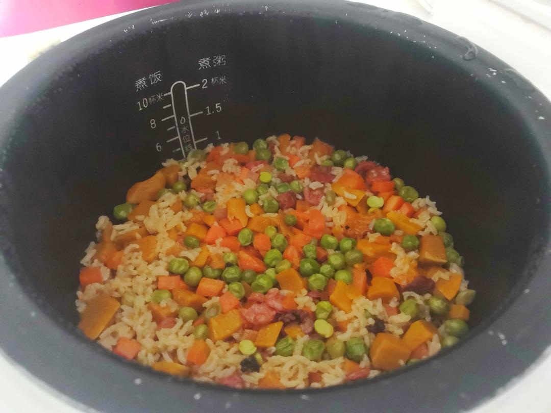 簡易南瓜飯食譜做法