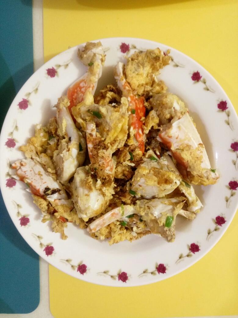 螃蟹炒蛋食譜做法