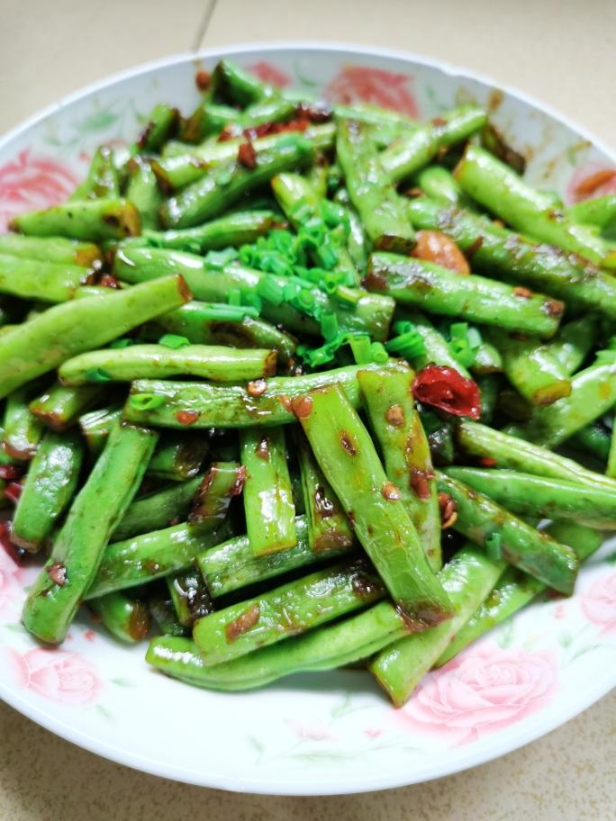 不油炸素炒四季豆食譜做法
