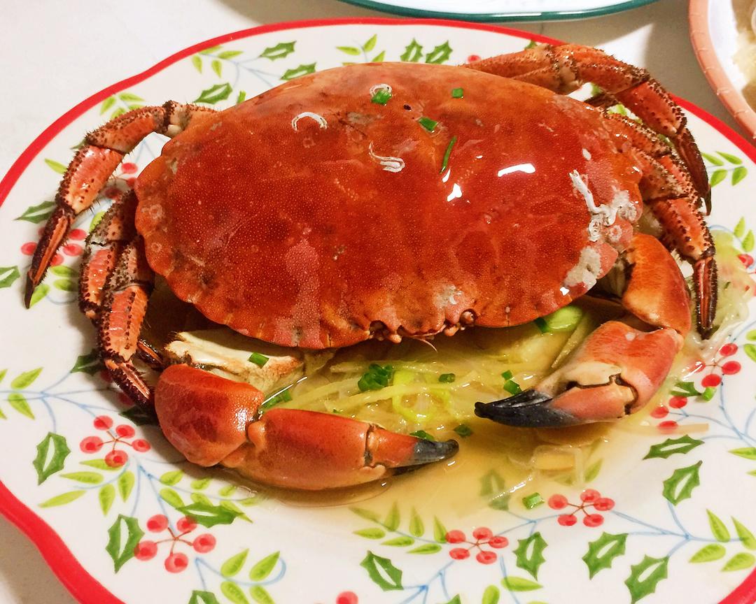 清蒸大面包蟹食譜做法