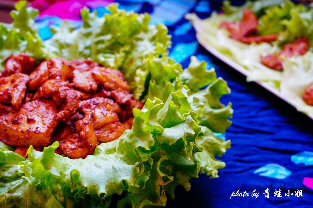 韓式包肉生菜食譜做法