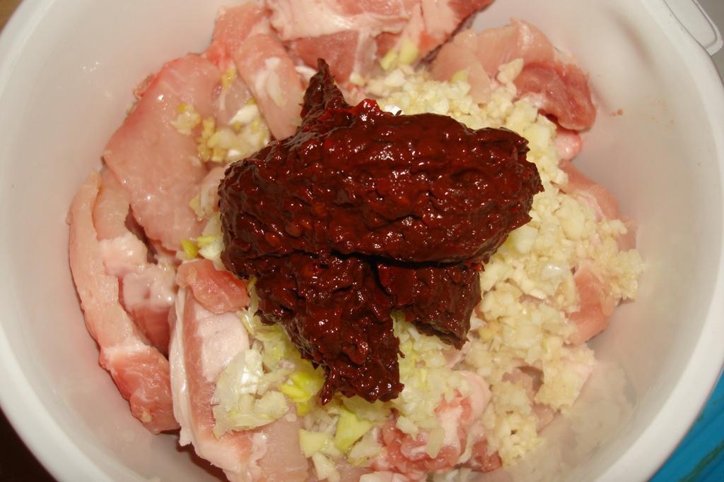 韓式生菜包肉的做法 步驟5