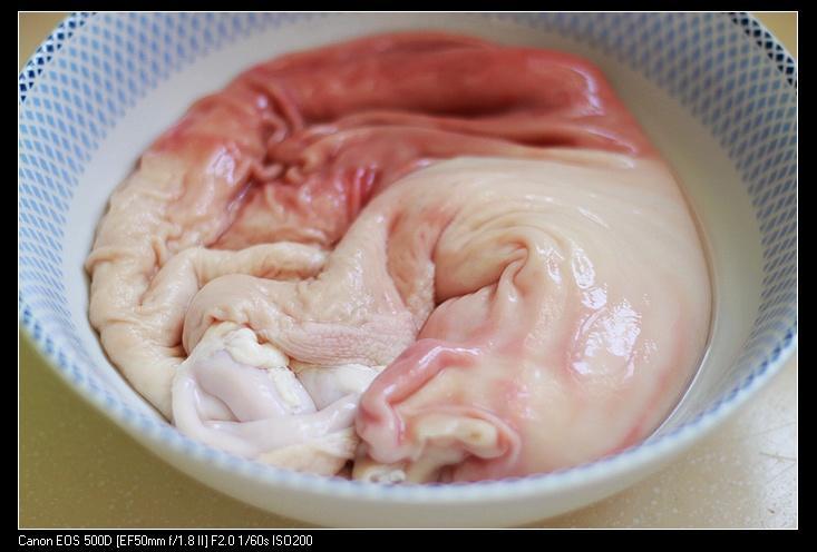 胡椒鹹菜豬肚湯的做法 步驟1
