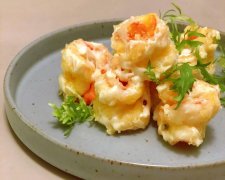芥末蝦球 料理做法