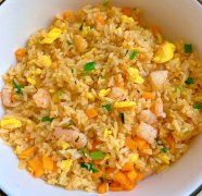 豪華版蝦仁炒飯 食譜做法