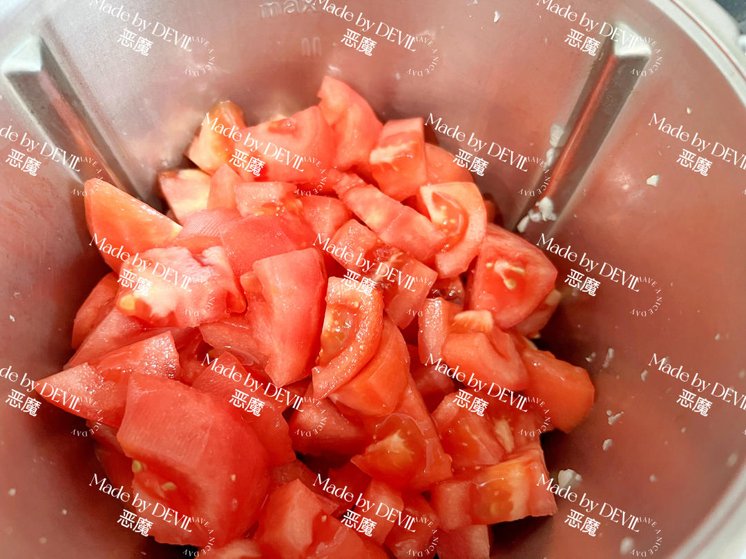 番茄濃湯(湯底)的做法 步驟4