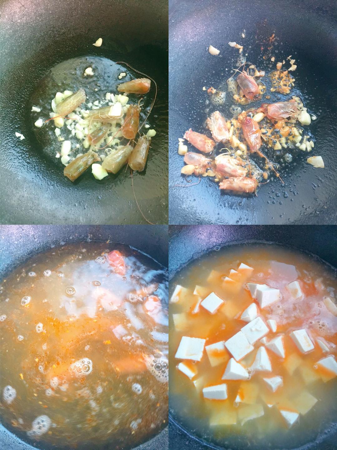 蝦子豆腐的做法 步驟3