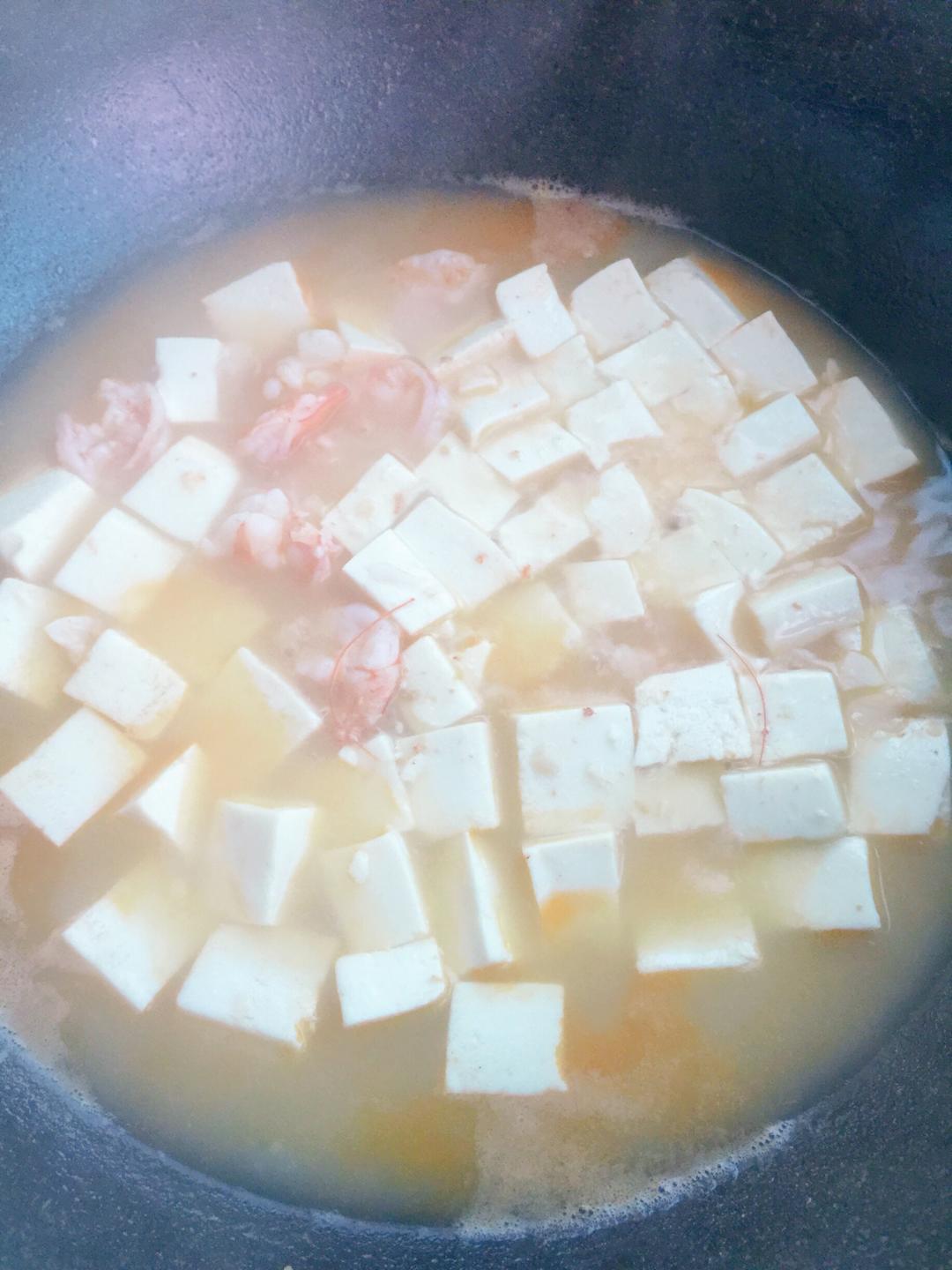 蝦子豆腐的做法 步驟5