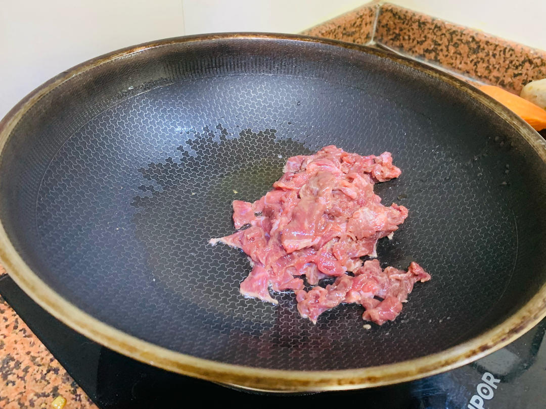 節瓜炒牛肉的做法 步驟1