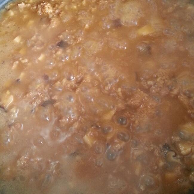 香菇肉燥飯的做法 步驟4